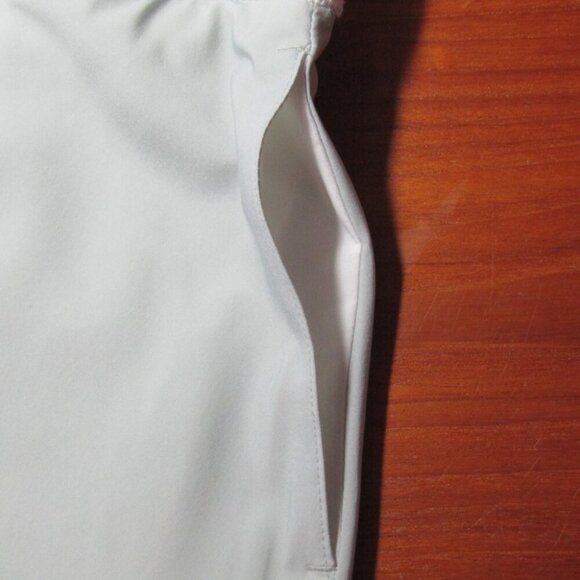 Puma Pwrshape White Gray Stripe Skort Skirt Size S Golf Tennis Pickleball New - Picture 5 of 14